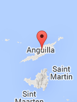 General map of Anguilla
