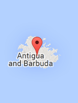 General map of Antigua and Barbuda