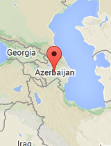 General map of Azerbaijan