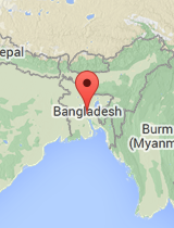 General map of Bangladesh