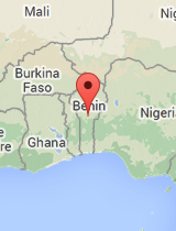 General map of Benin