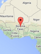 General map of Burkina Faso