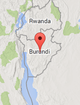 General map of Burundi