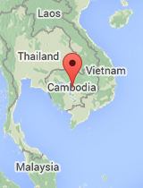 General map of Cambodia