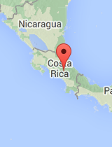 General map of Costa Rica