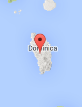 General map of Dominica