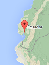General map of Ecuador
