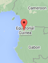 General map of Equatorial Guinea