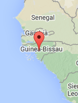 General map of Guinea-Bissau