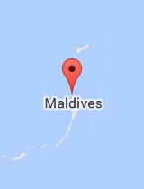General map of Maldives