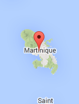 General map of Martinique