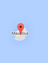 General map of Mauritius