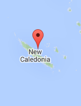 General map of New Caledonia