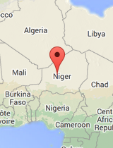 General map of Niger