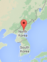 General map of North Korea
