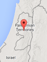 General map of Palestinian Territories