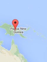 General map of Papua New Guinea