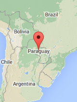 General map of Paraguay