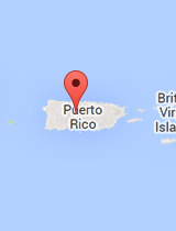 General map of Puerto Rico