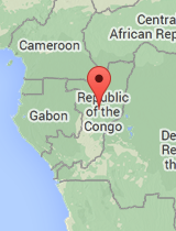 General map of Republic of the Congo