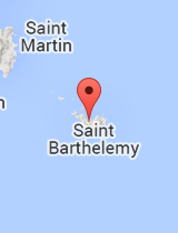 General map of Saint Barthelemy