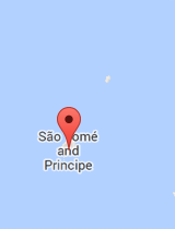 General map of São Tomé and Príncipe