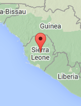 General map of Sierra Leone