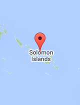 General map of Solomon Islands