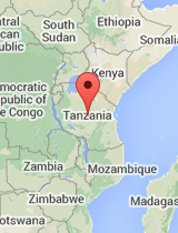 General map of Tanzania