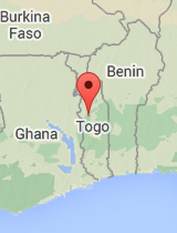 General map of Togo