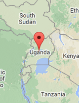 General map of Uganda