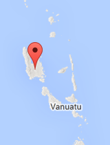 General map of Vanuatu