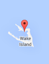 General map of Wake Island