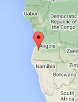 General map of Angola