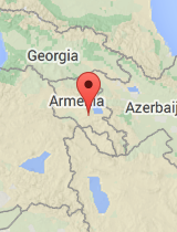General map of Armenia