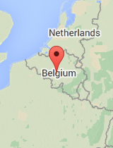 General map of Belgium