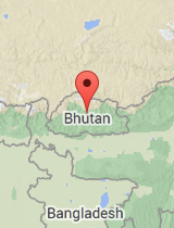 General map of Bhutan