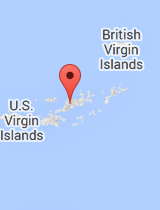 General map of British Virgin Islands