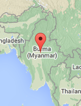 General map of Burma (Myanmar)