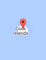 General map of Cook Islands
