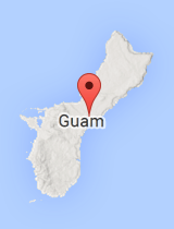 General map of Guam