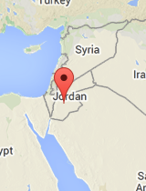 General map of Jordan