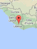 General map of Liberia