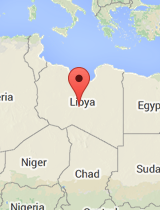 General map of Libya