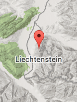 General map of Liechtenstein