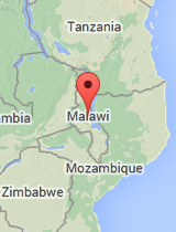 General map of Malawi