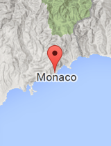 General map of Monaco