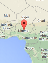 General map of Nigeria