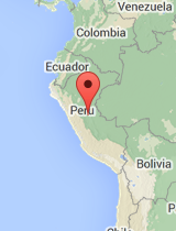 General map of Peru