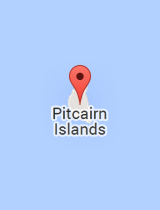General map of Pitcairn Islands